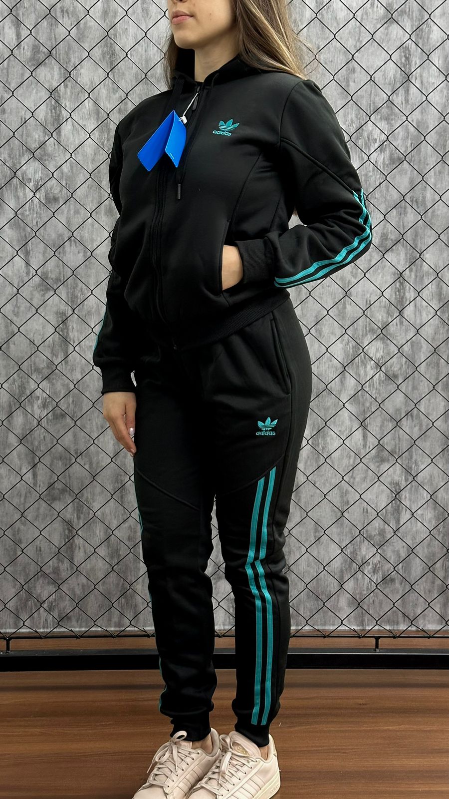 Conjunto moletom clearance da adidas feminino