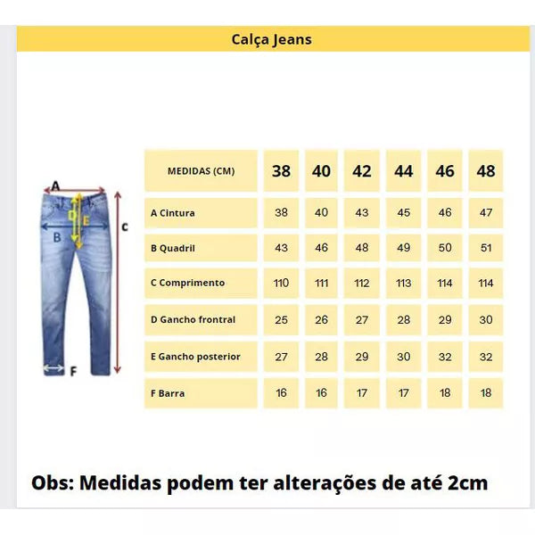 Calças Jeans Armani