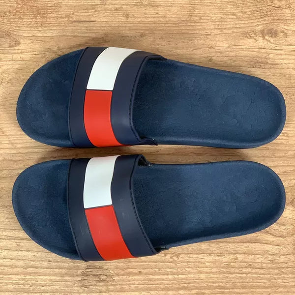 Chinelo Slide TH Azul Marinho