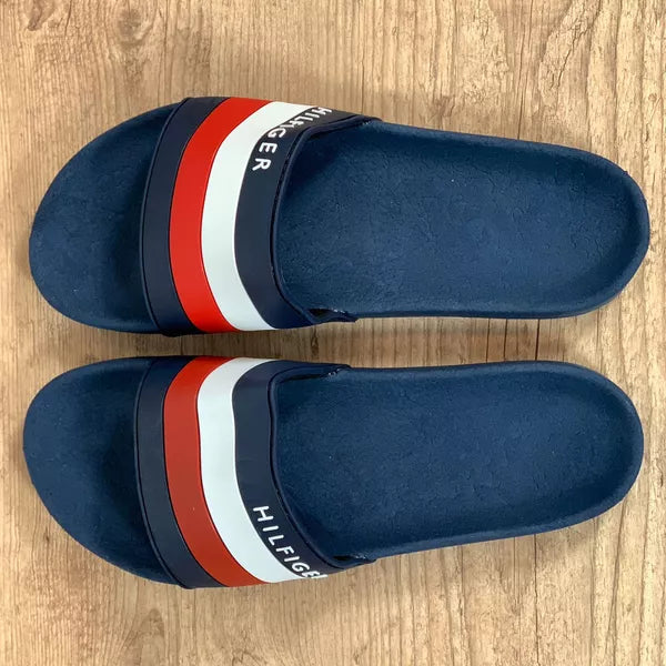 Chinelo Slide TH Azul Marinho