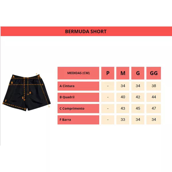 Bermuda Hugo Boss Laranja