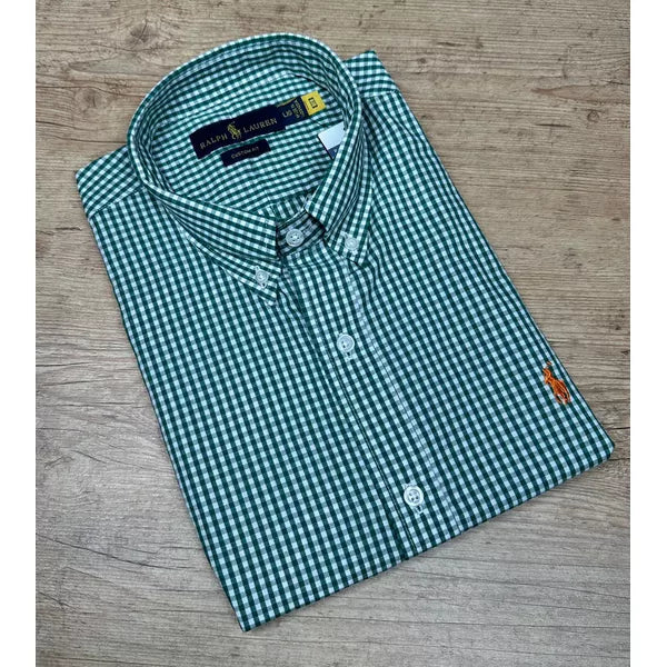 Camisas Xadrez manga curta Polo Ralph Lauren