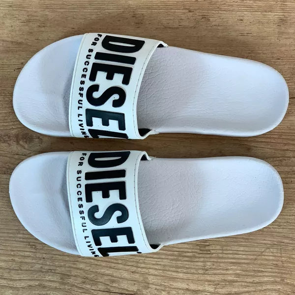 Chinelo Slide Diesel Branco