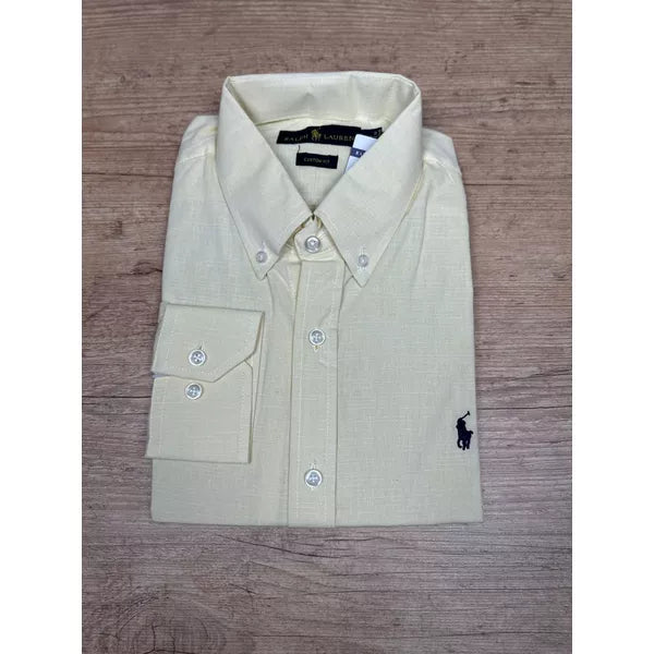 Camisa manga longa Linho - Polo Ralph Lauren