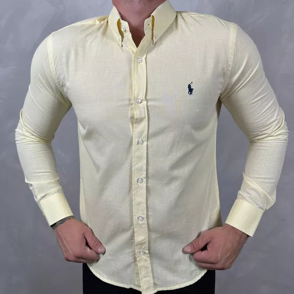 Camisa manga longa Linho - Polo Ralph Lauren