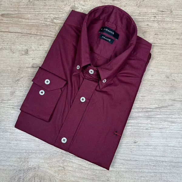 Camisa Manga Longa Aramis Vinho - 41076