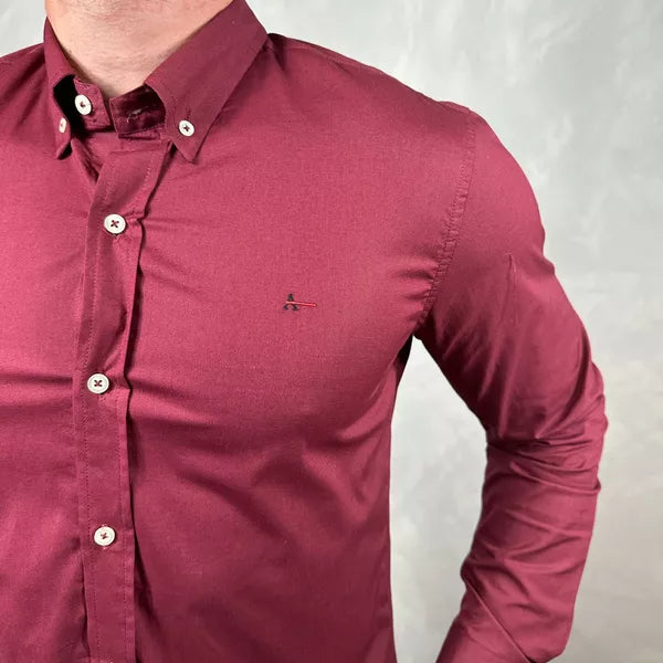 Camisa Manga Longa Aramis Vinho - 41076