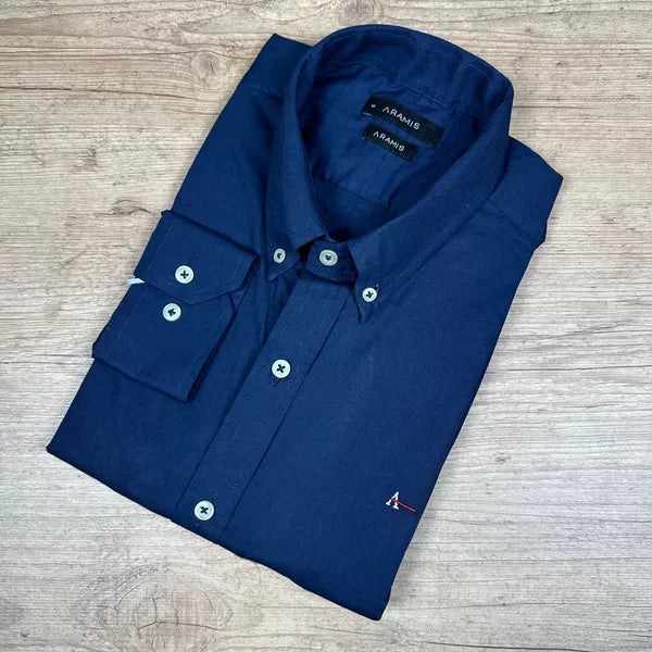 Camisa manga longa Aramis Azul-Marinho - 41080