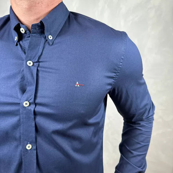 Camisa manga longa Aramis Azul-Marinho - 41080