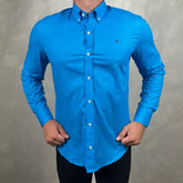 Camisa Manga Longa Aramis Azul - 41081