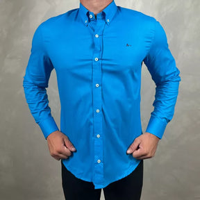 Camisa Manga Longa Aramis Azul - 41081