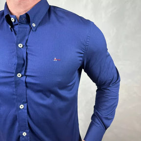 Camisa Manga Longa Aramis Azul - 41082