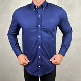 Camisa Manga Longa Aramis Azul - 41082