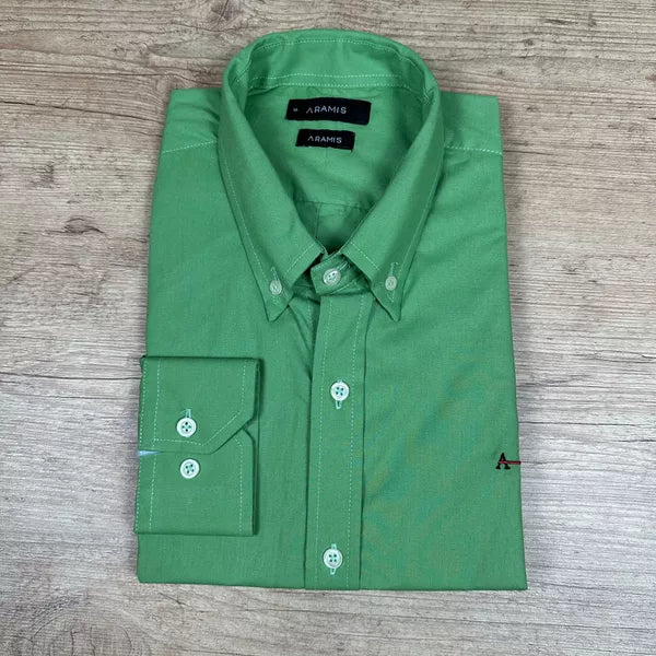 Camisa Manga Longa Aramis Verde - 41084