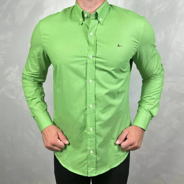 Camisa Manga Longa Aramis Verde - 41084