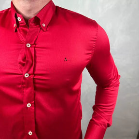 Camisa Manga Longa Aramis Vermelho - 41087