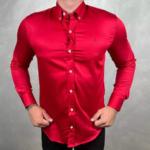 Camisa Manga Longa Aramis Vermelho - 41087