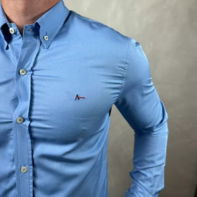 Camisa Manga Longa Aramis Azul - 41089