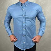 Camisa Manga Longa Aramis Azul - 41092