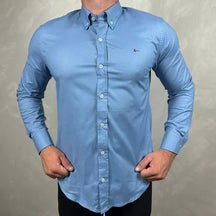 Camisa Manga Longa Aramis Azul - 41092