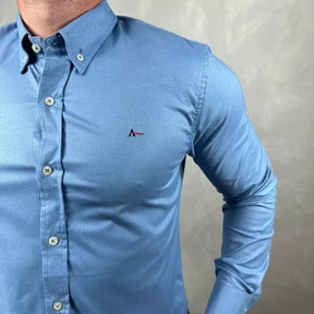 Camisa Manga Longa Aramis Azul - 41092