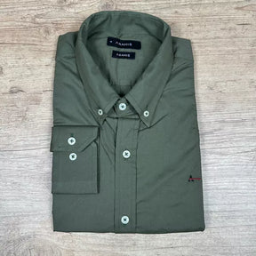 Camisa Manga Longa Verde - 41094