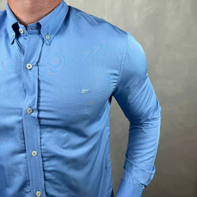 Camisa Manga Longa Ellus Azul - 41100