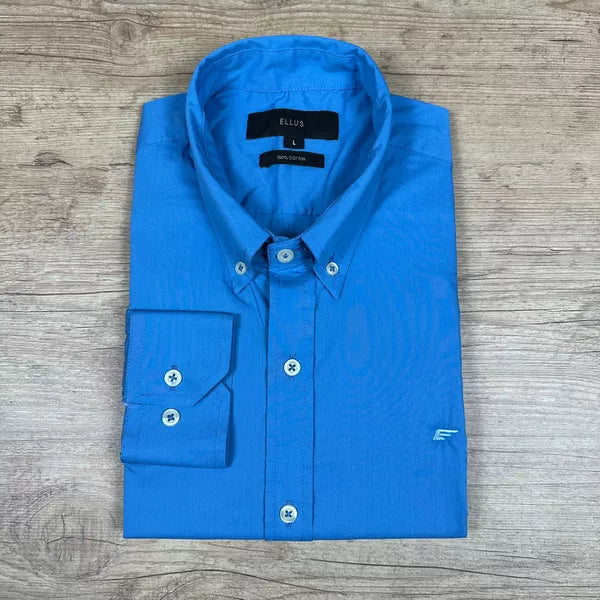 Camisa Manga Longa Ellus Azul - 41103