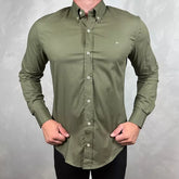 Camisa Manga Longa Ellus Verde Musgo