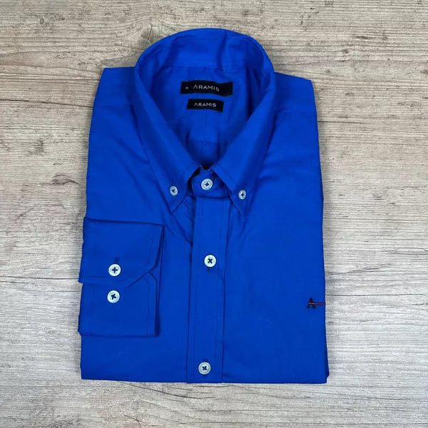 Camisa Manga Longa Aramis Azul Bic - 41112