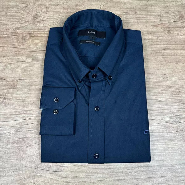 Camisa Manga Longa Ellus Azul - 41113