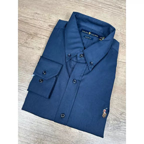 Camisa Manga Longa Polo Ralph Lauren Oxford