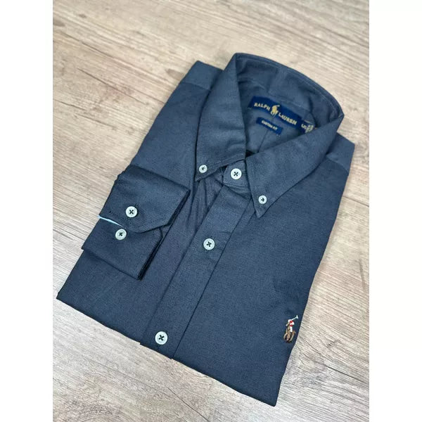 Camisa Manga Longa Polo Ralph Lauren Oxford