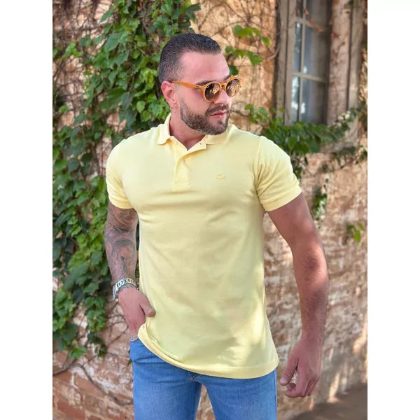 Polo Lacoste Amarelo