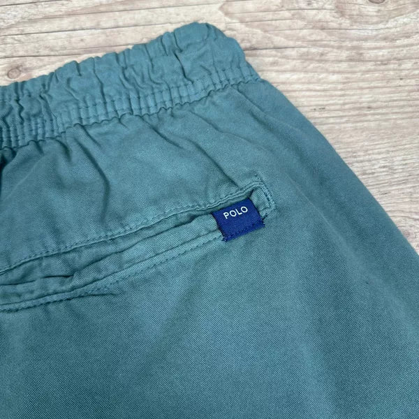 Shorts em Sarja Polo Ralph Lauren - Verde