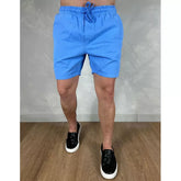 Shorts em Sarja Polo Ralph Lauren - Azul