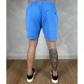 Shorts em Sarja Polo Ralph Lauren - Azul