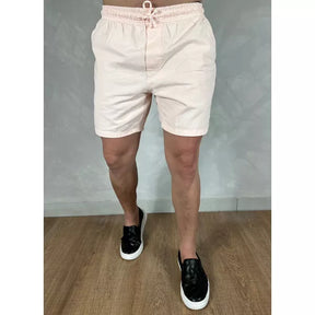 Shorts em Sarja Polo Ralph Lauren - Rosa