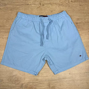 Short em Sarja Tommy Hilfiger Azul