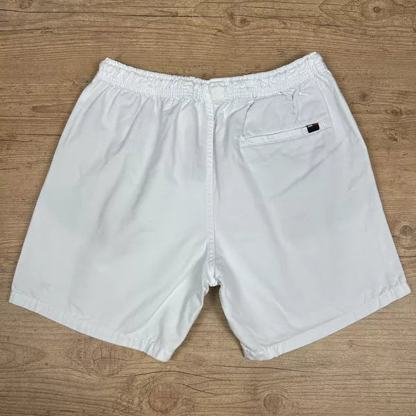 Short em Sarja Tommy Hilfiger Branco