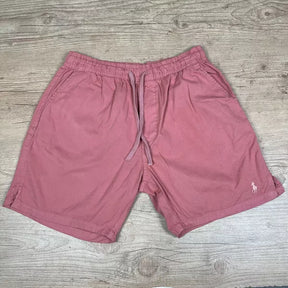 Shorts em Sarja Polo Ralph Lauren Rose