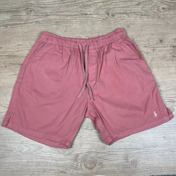 Shorts em Sarja Polo Ralph Lauren Rose