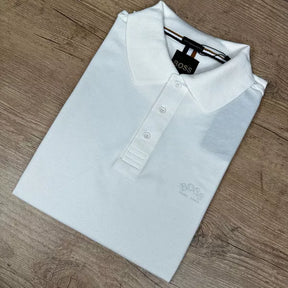 Polo Hugo Boss (Paul Curved) Branco