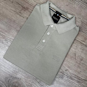 Polo Hugo Boss (Paul Curved) Cáqui