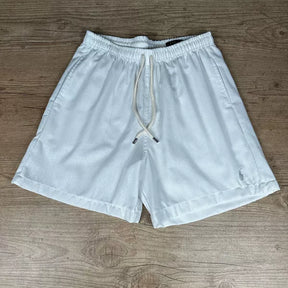 Bermuda em Linho Ralph Lauren Branco