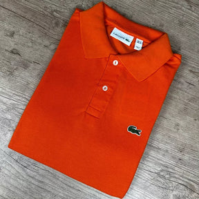 Polo Lacoste Tradicional Laranja