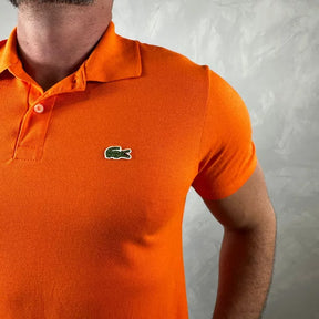 Polo Lacoste Tradicional Laranja