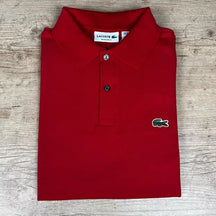 Polo Lacoste Tradicional Vermelho