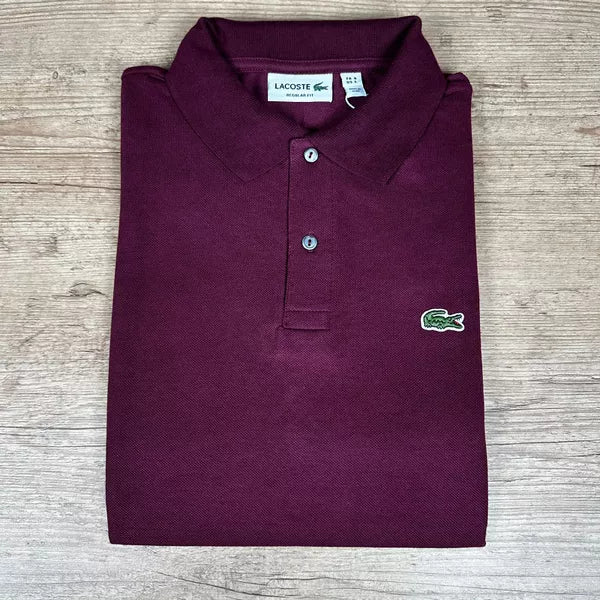 Polo Lacoste Tradicional Vinho