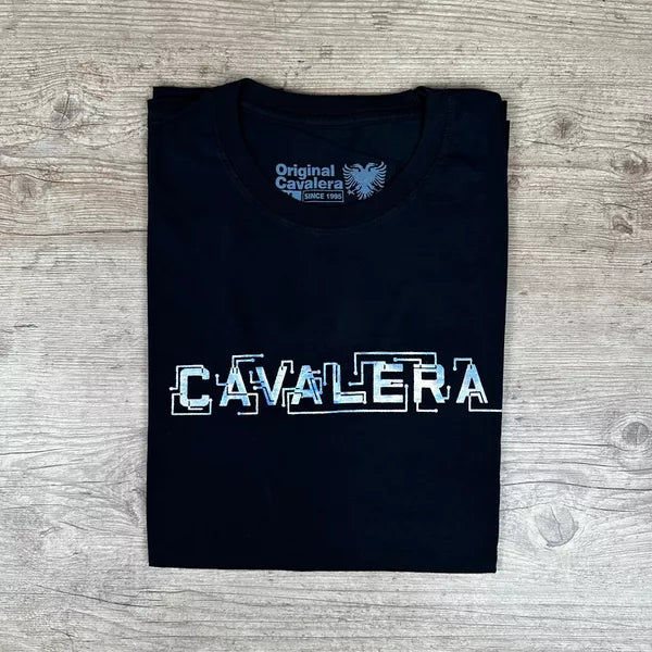 Camiseta Cavalera Preto